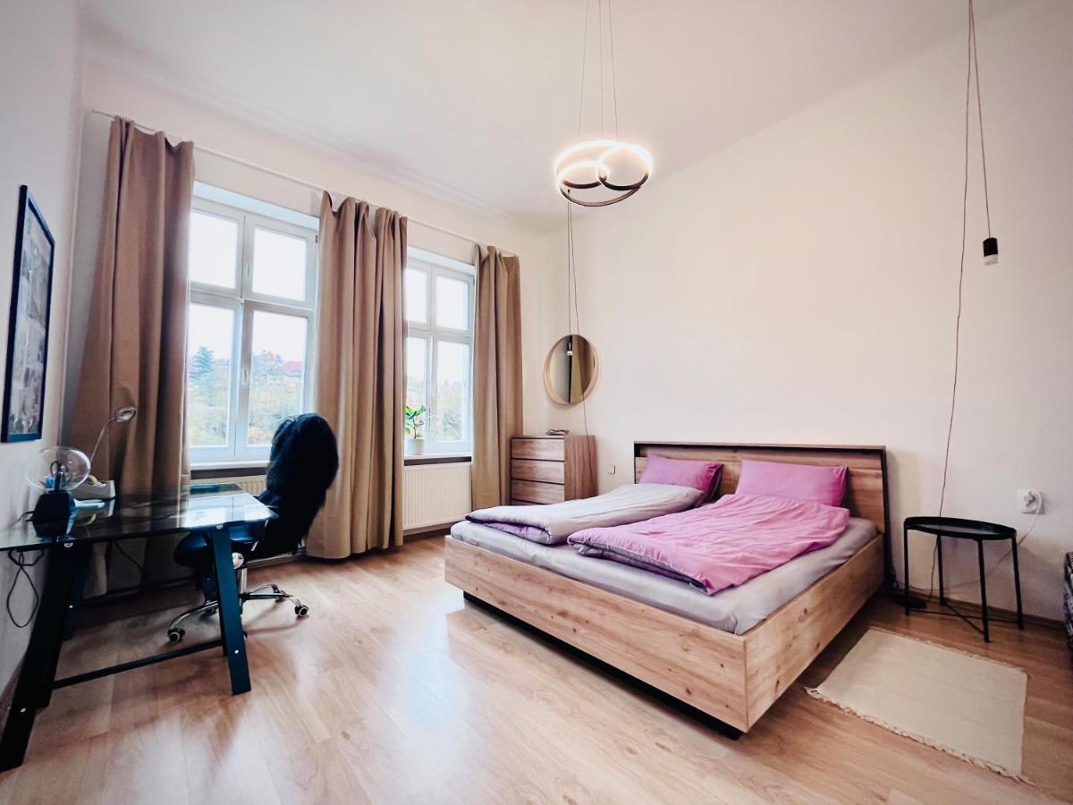Sunny City - Apartment In Spa Zone With Private Garage カルロヴィ・ヴァリ エクステリア 写真
